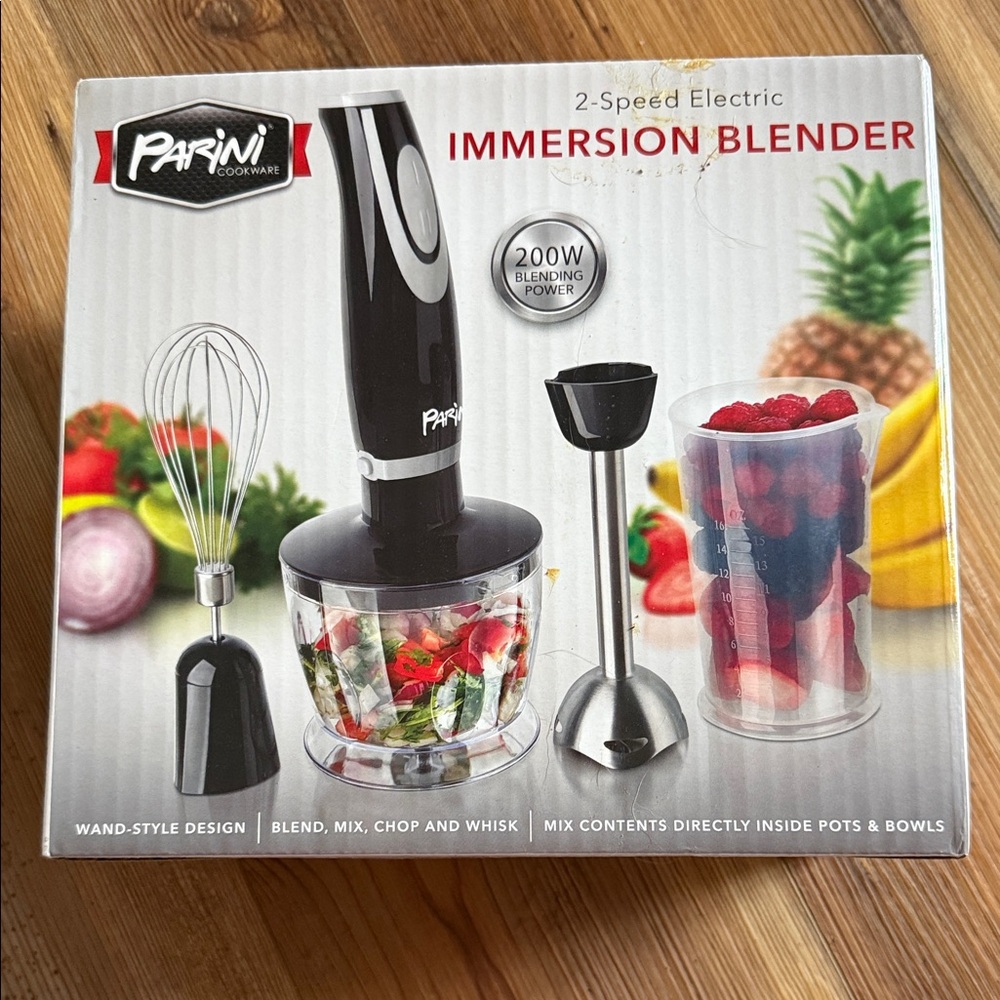 Black Immersion Blender